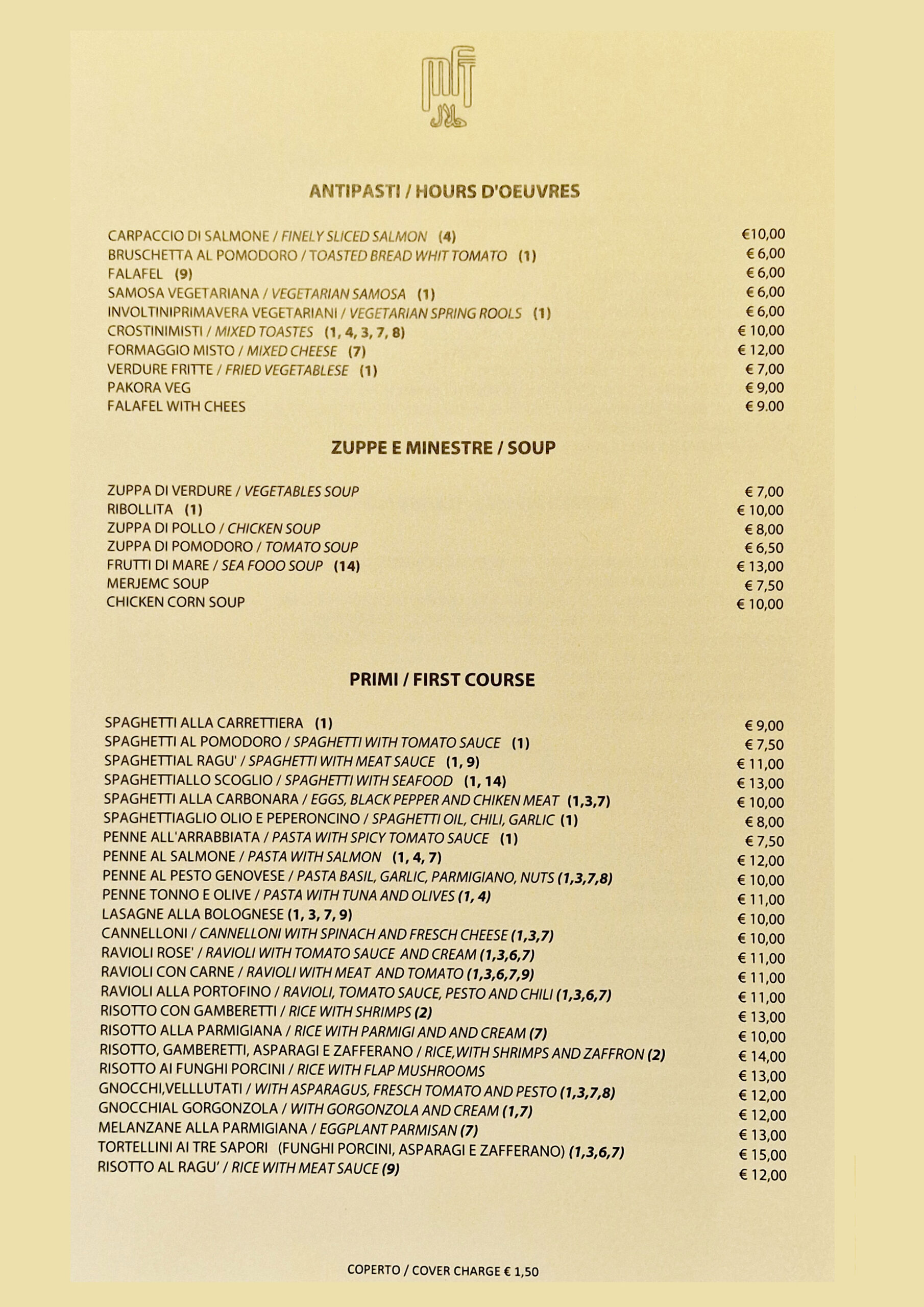 maddina florence tandoori restaurant menu