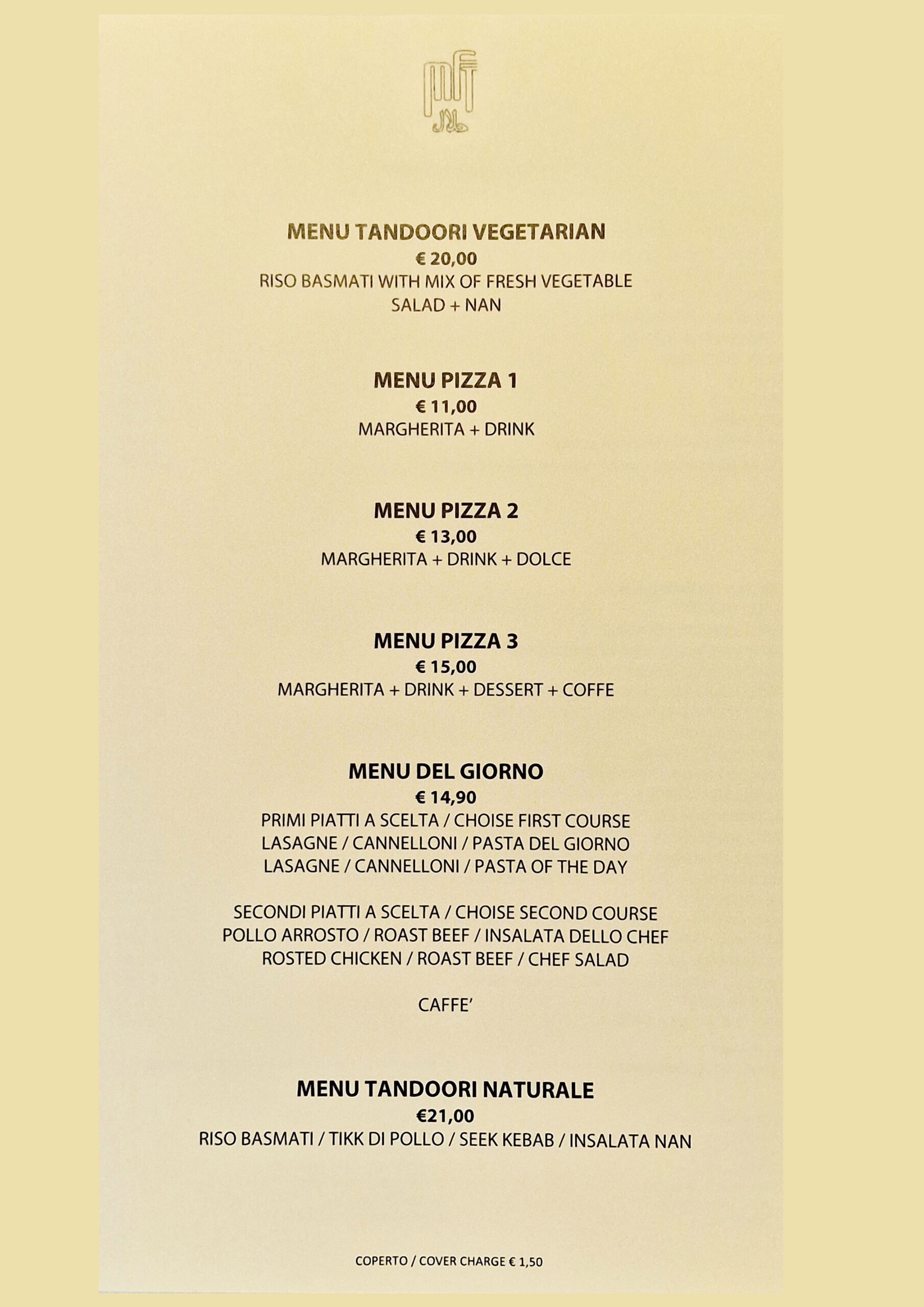 maddina florence tandoori restaurant menu